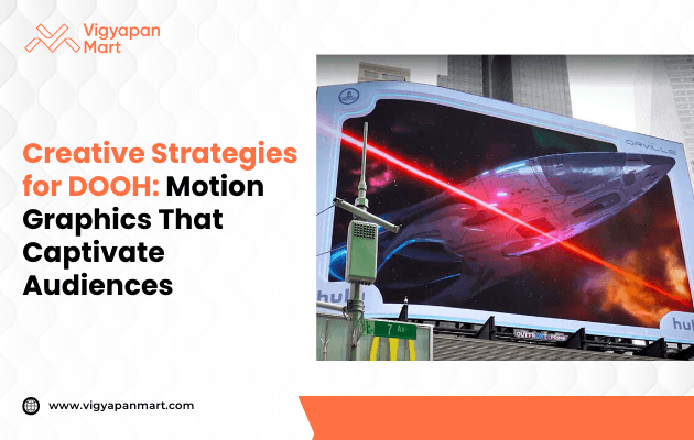 DOOH motion graphics help brands stand out in OOH advertising with dynamic visuals, interactive QR codes, and real time relevance that capture attention and drive higher audience engagement.