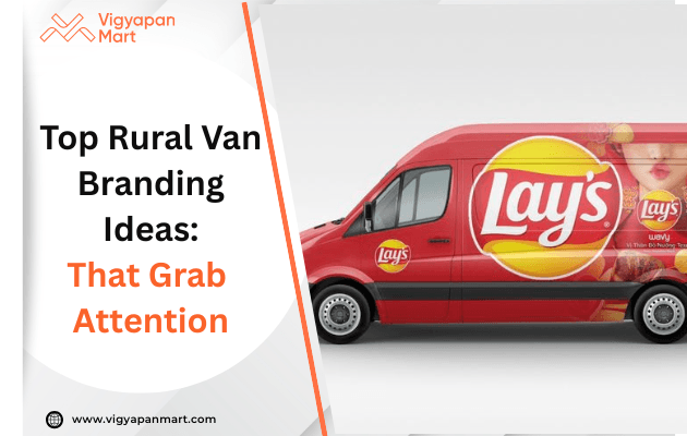 Rural Van Branding campaign showcasing transit advertising through branded promotional vans in Indian villages