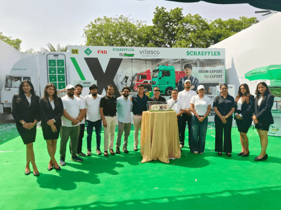 Experiential marketing campaign — RepXpert training van for Schaeffler
