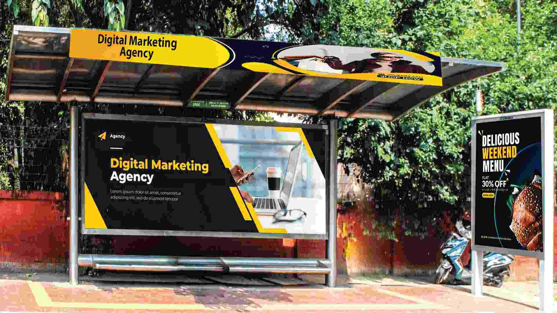 Bus Shelter Advertising Services