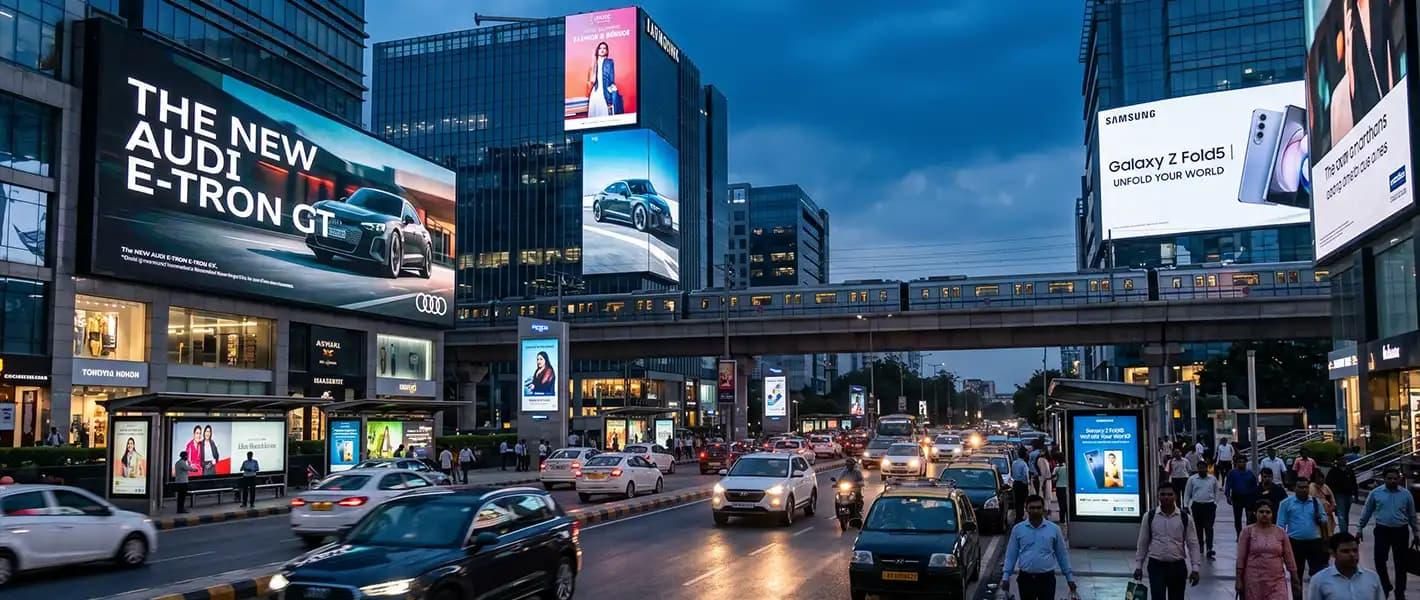 Why context matters more than size in modern billboard advertising - comparison of relevant vs irrelevant billboard placement