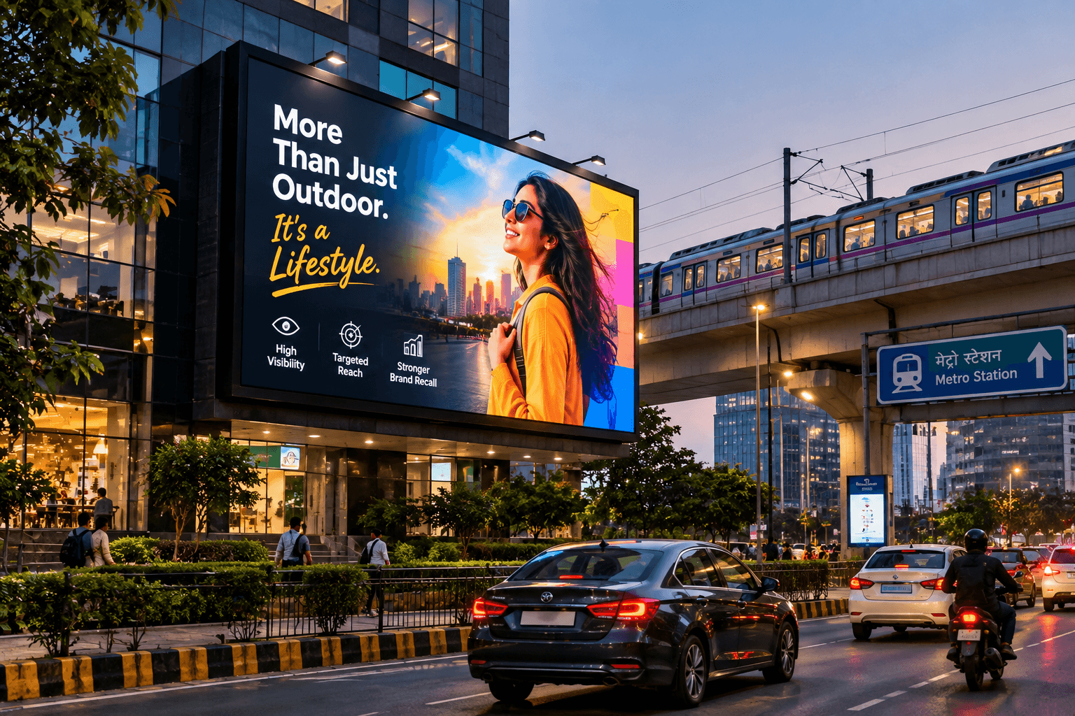 Future of billboard advertising India - fewer sites better audience quality