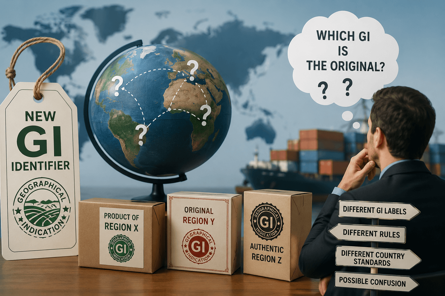 Godrej new GI identifier logo compared with Guerrilla agency logo amid rebranding controversy