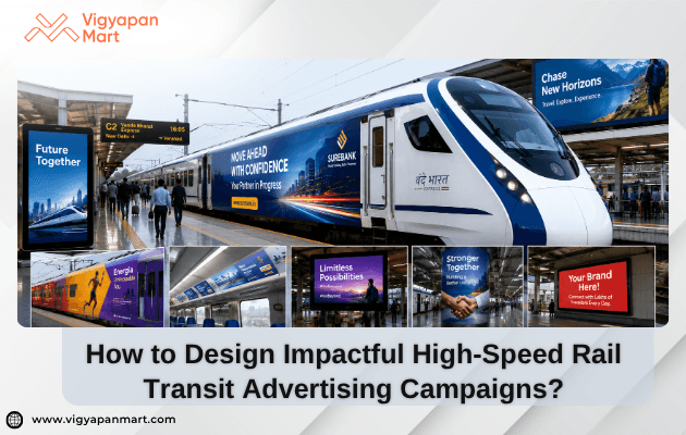 High-Speed Rail Transit Advertising in India.