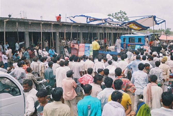 Rural Van Branding campaign showcasing transit advertising through branded promotional vans in Indian villages